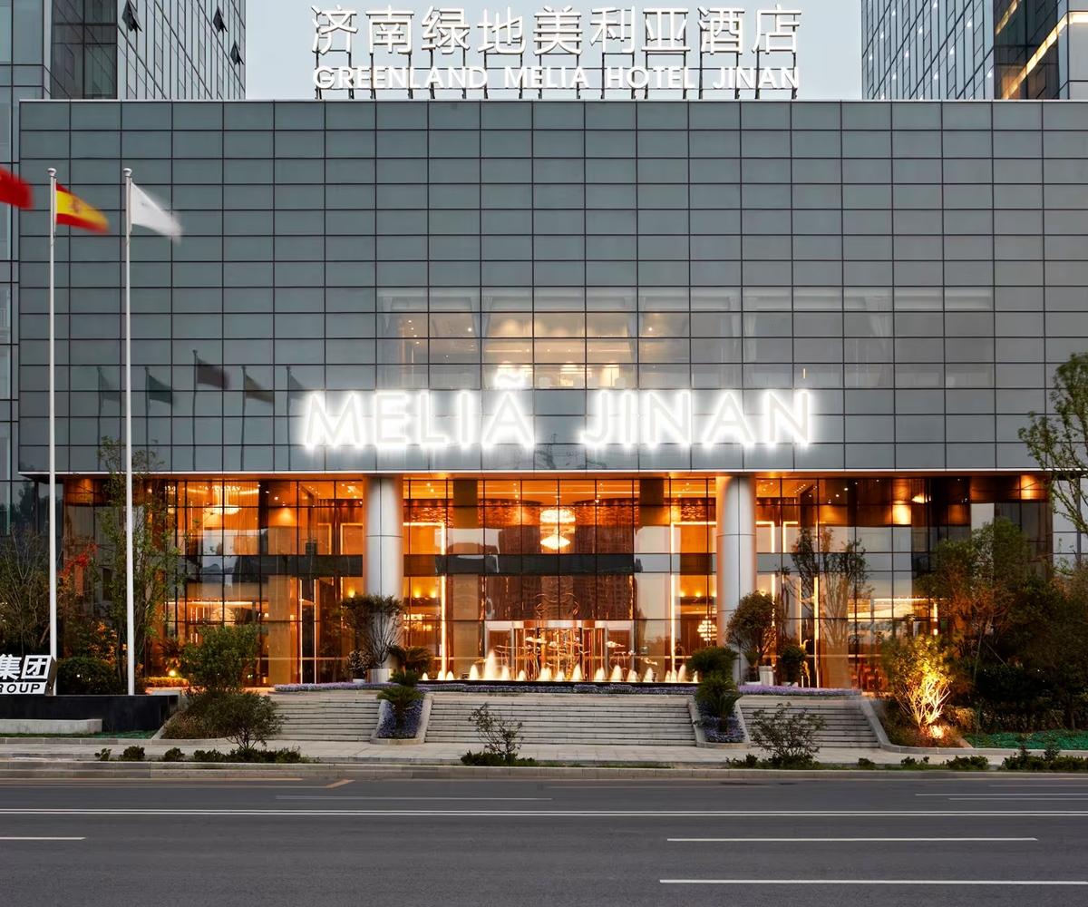Melia Jinan Hotel Eksteriør billede
