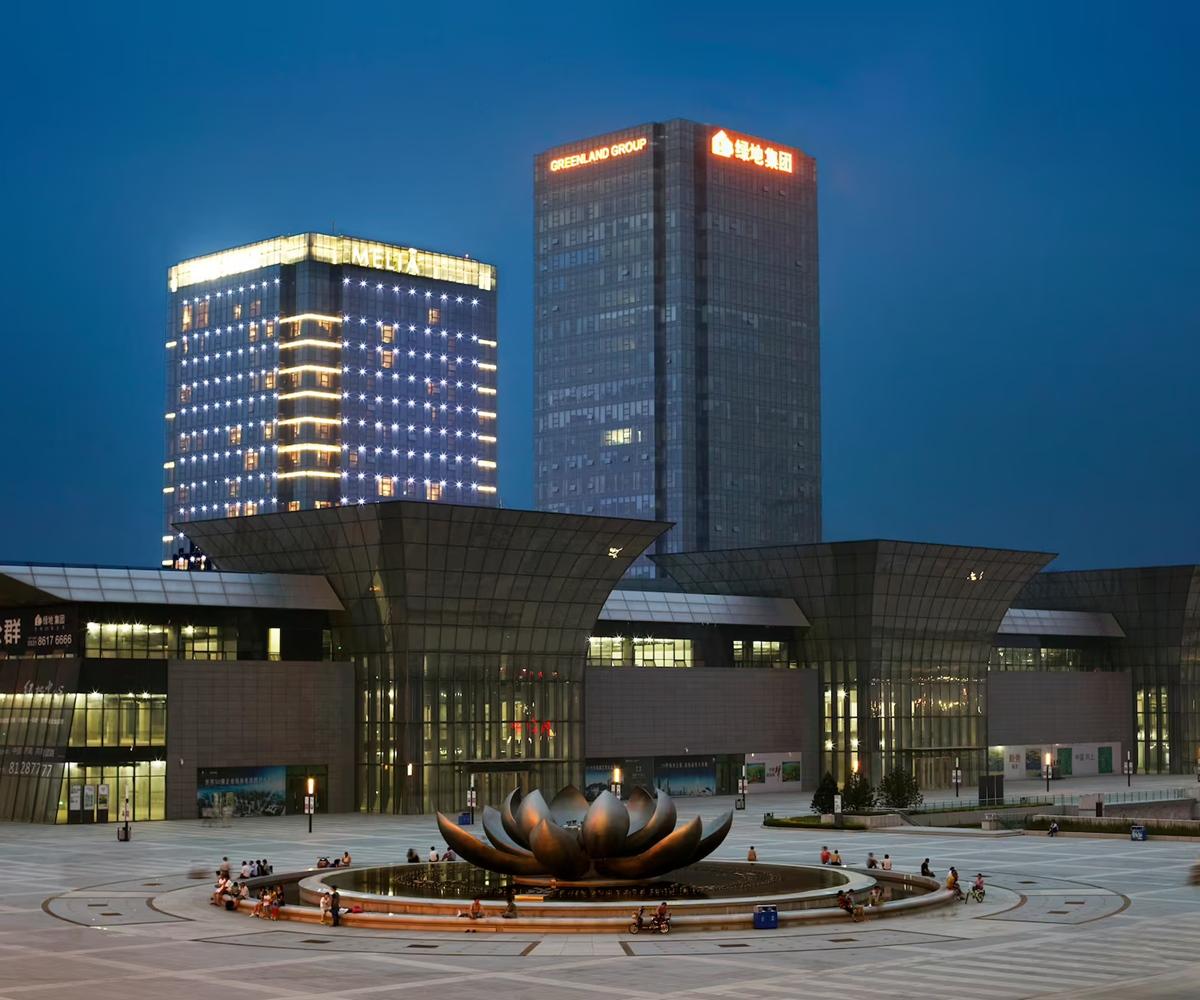 Melia Jinan Hotel Eksteriør billede